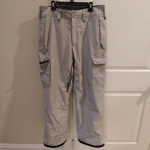 Bonefire Snowboarding USA Snowboarding Cargo Pants Size Large